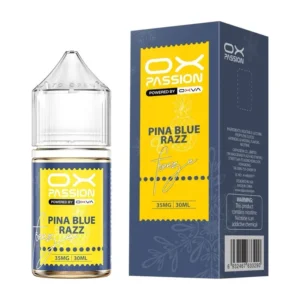 OX Passion Pina Blue Razz Freeze 30ml 55mg Nic Salt