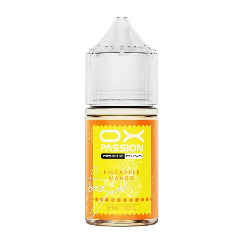 OX Passion Pineapple Mango Freeze 30ml 35mg Nic Salt
