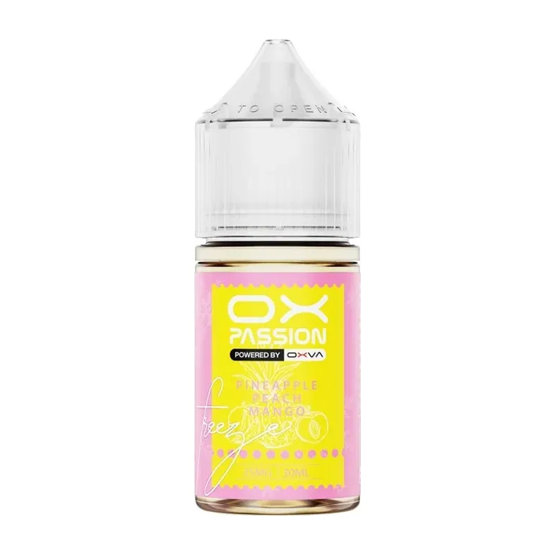 OX Passion Pineapple Peach Mango Freeze 30ml 35mg Nic Salt