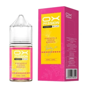 OX Passion Pineapple Triple Berries Freeze 30ml 35mg Nic Salt