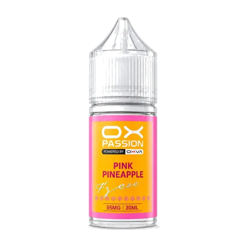 OX Passion Pink Pineapple Freeze 30ml 55mg Nic Salt