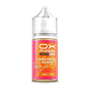 OX Passion Pink Triple Mango Freeze 30ml 55mg Nic Salt
