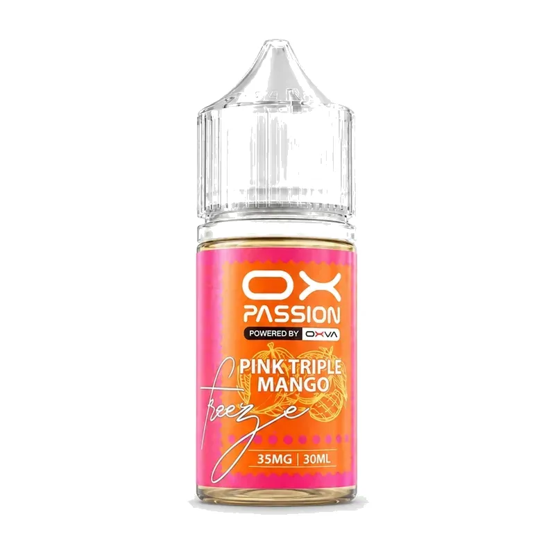OX Passion Pink Triple Mango Freeze 30ml 55mg Nic Salt