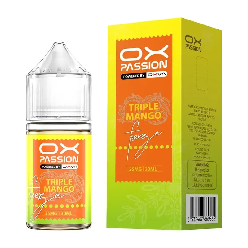 OX Passion Triple Mango Freeze 30ml 35mg Nic Salt