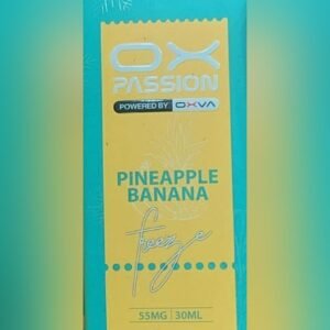 OX Passion Pineapple Banana Freeze 30ml 55mg Nic Salt pack