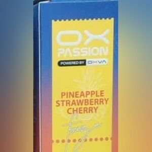 OX Passion Pineapple Strawberry Cherry Freeze 30ml 35mg Nic Salt pack