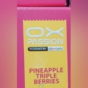 OX Passion Pineapple Triple Berries Freeze 30ml 55mg Nic Salt pack