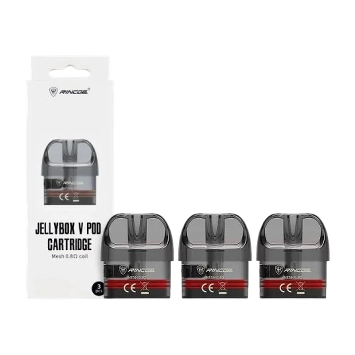 Rincoe Jellybox V Pod Cartridge 0.8 ohm