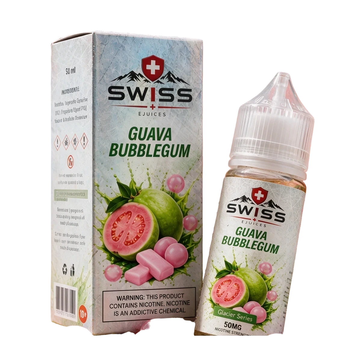 Swiss Guava Bubblegum 30ml 50mg