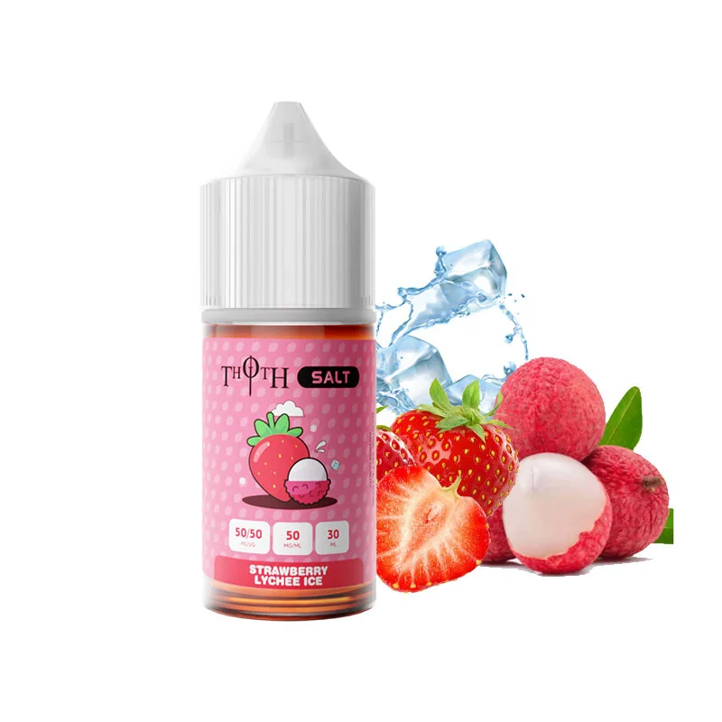 Kumiho Thoth Salt Strawberry Lychee Ice 30ml 50MG in Pakistan