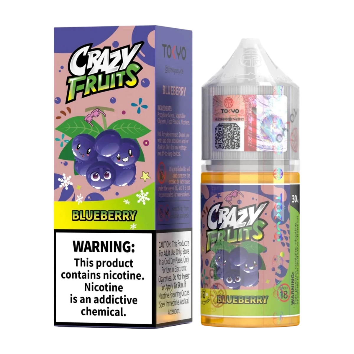 TOKYO CRAZY FRUIT BLUEBERRY 30ML