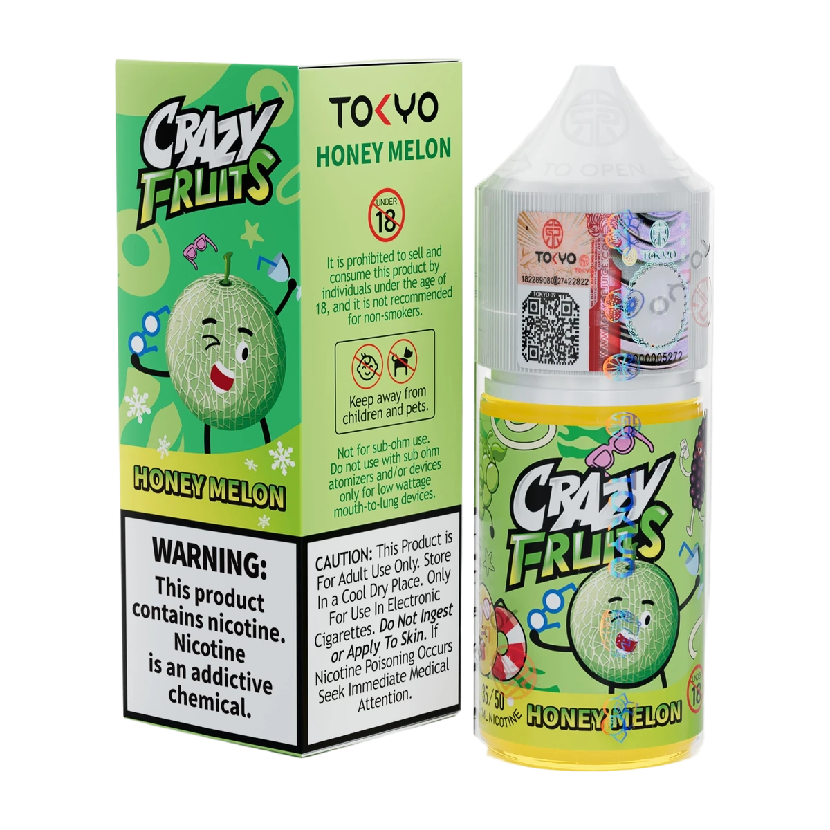 TOKYO CRAZY FRUIT HONEY MELON 30ML