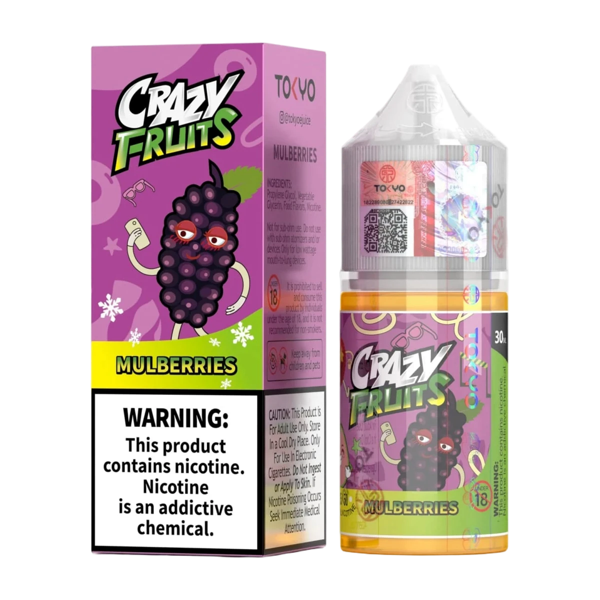 TOKYO CRAZY FRUIT MUL BERRIES 30ML