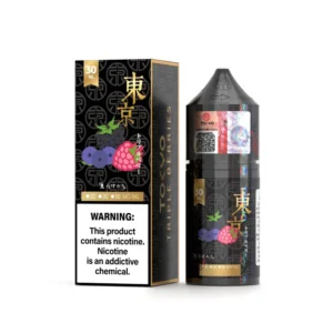 Tokyo Golden Triple Berry 30ml nicotine salt e-liquid bottle