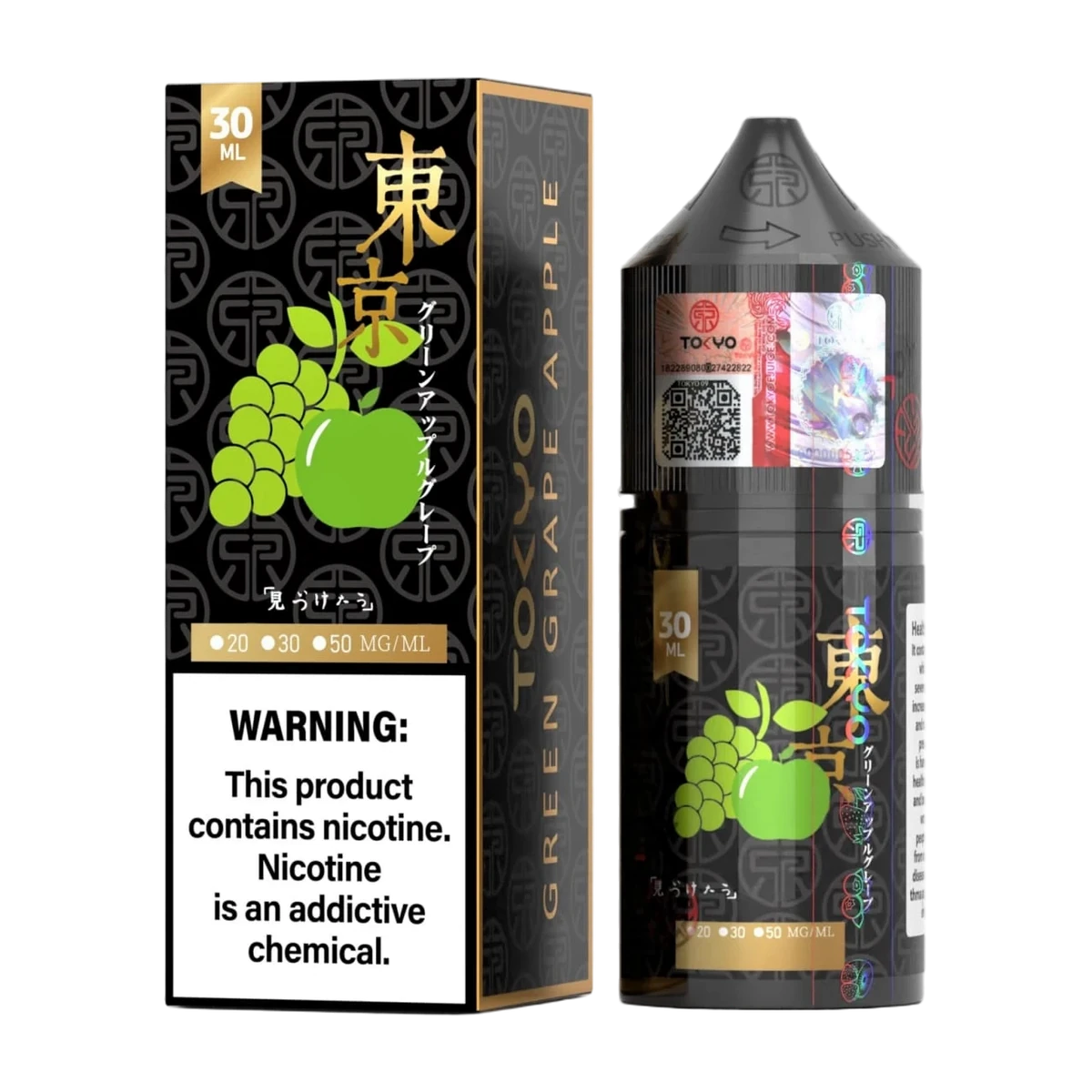 TOKYO GREEN GRAPE APPLE 30ML