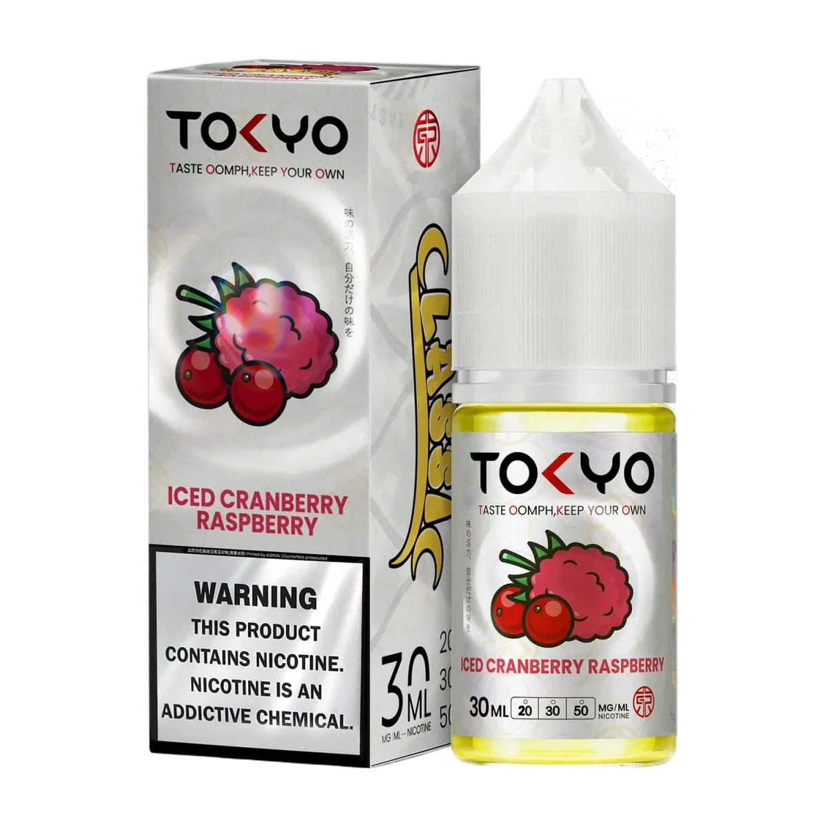 Tokyo Iced Cranberry Raspberry – 30ml