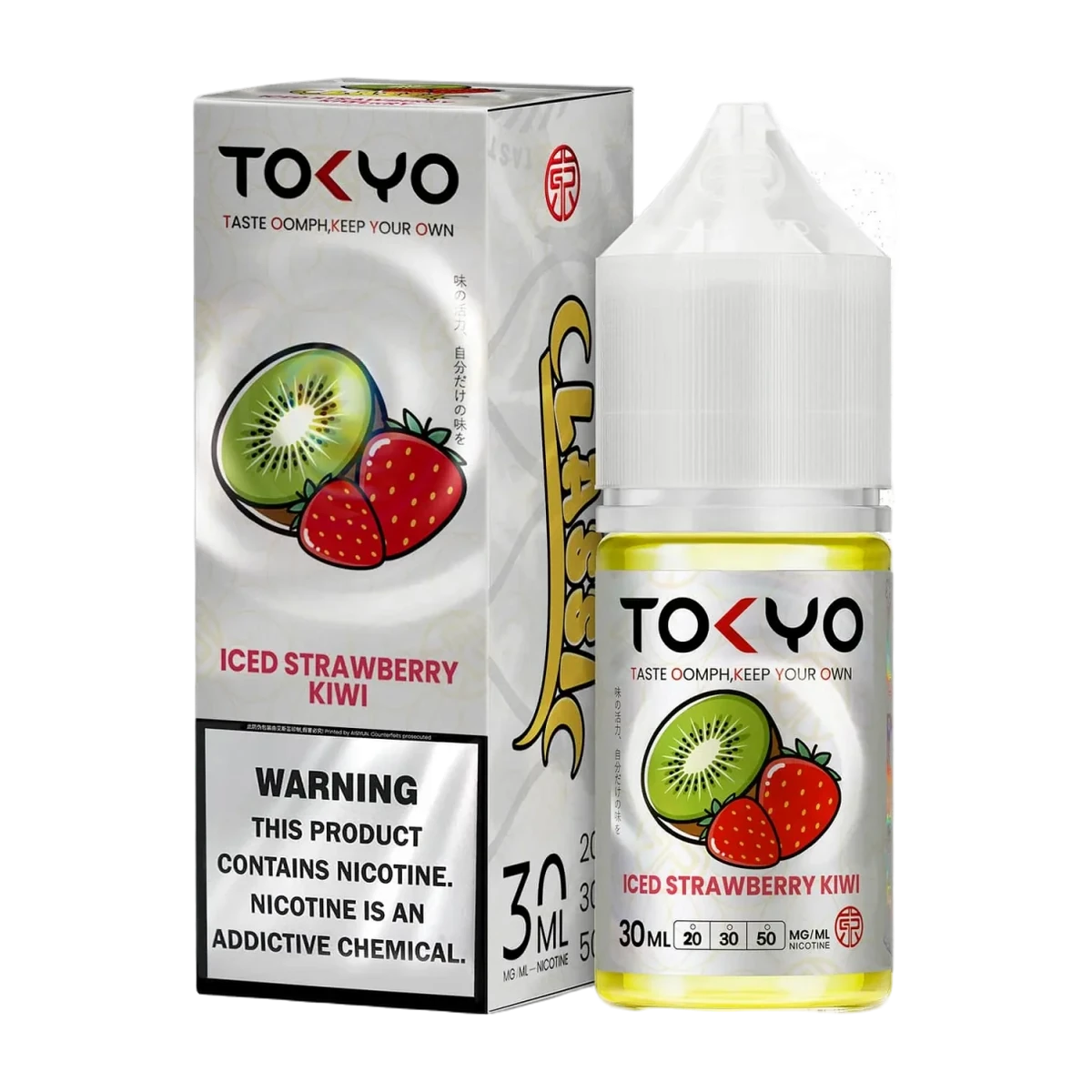 Tokyo Iced strawberry kiwi 30ml