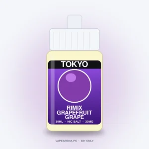Tokyo Rimix Grapefruit Grape 30ml nicotine salt e-liquid bottle
