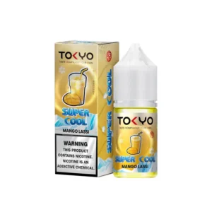 Tokyo Super Cool Mango Lassi 30ml nicotine salt e-liquid bottle