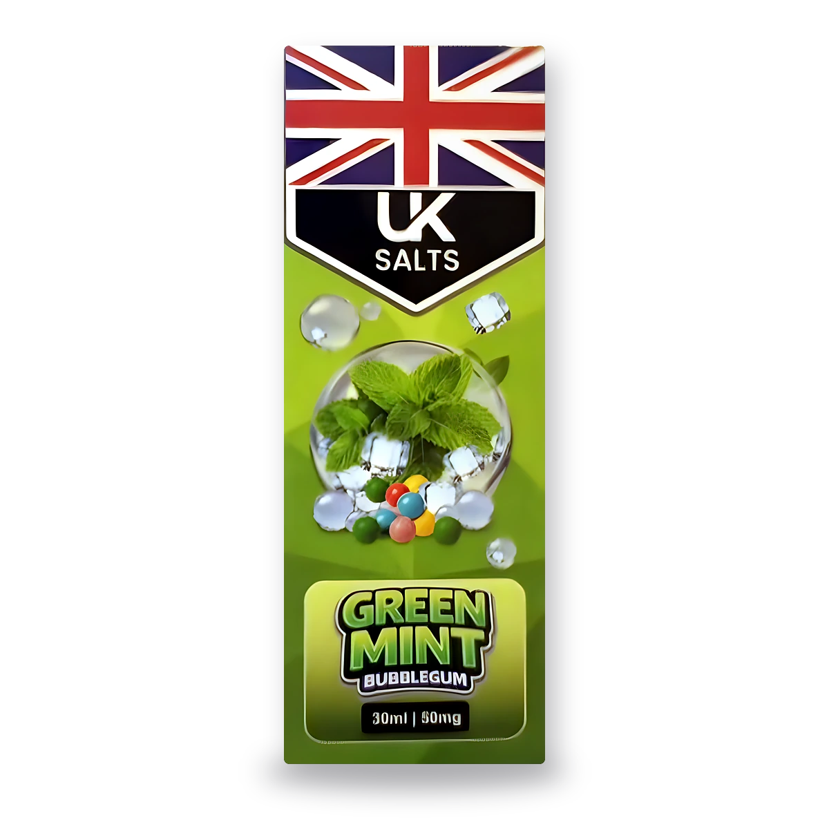 UK Salts Green Mint Bubblegum 30ML