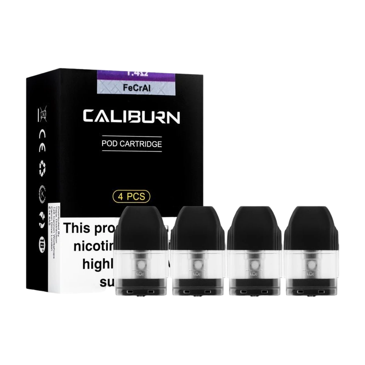 Uwell Caliburn Replacement Pod Cartridge Uwell Caliburn Replacement Pod Cartridge